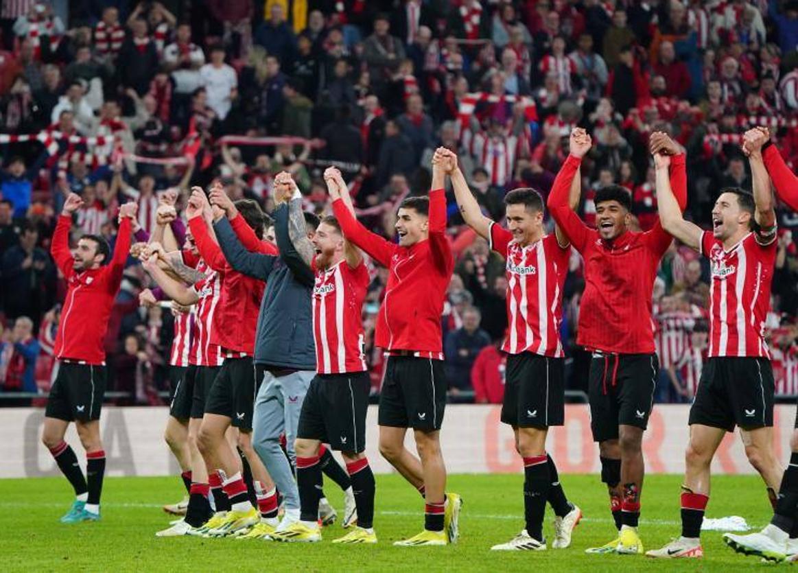 La «emocionante» celebración del Athletic con su afición