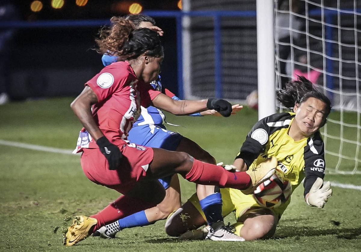 El duelo copero ante el Atlético levantó las moral de las Gloriosas.