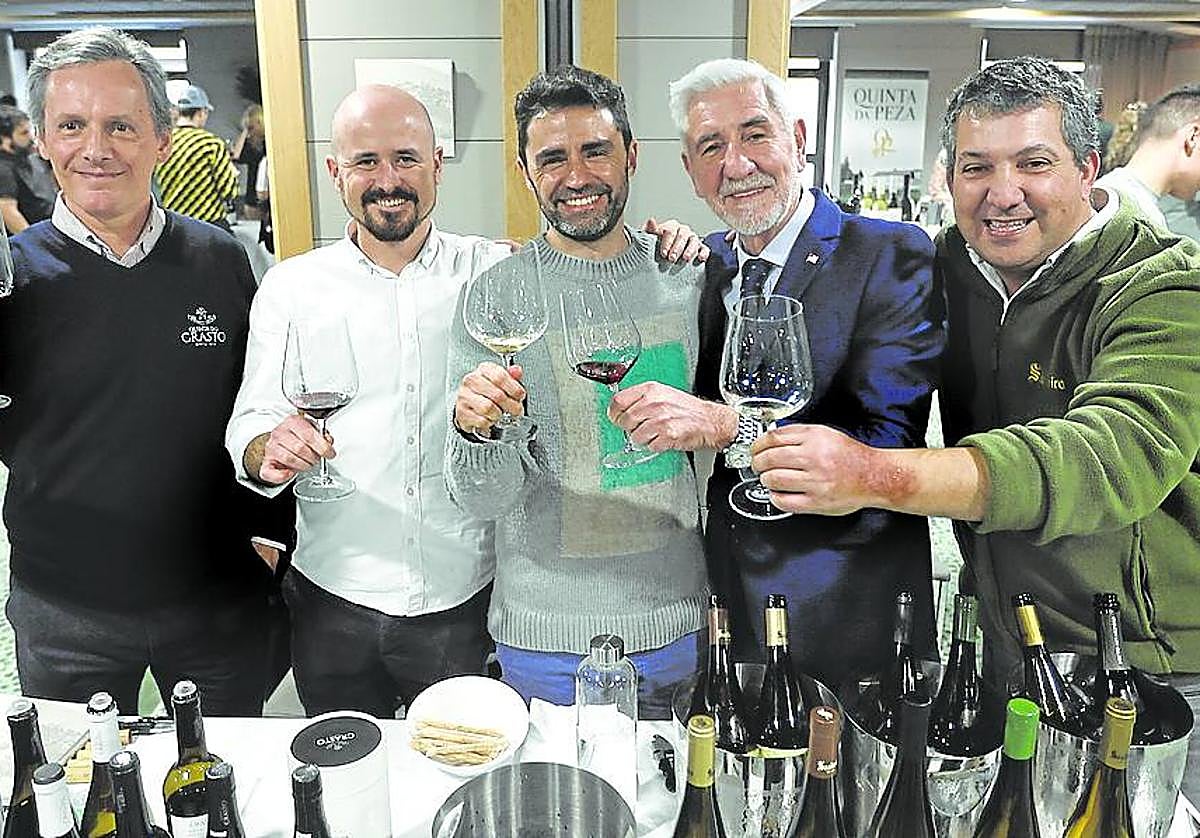 Pedro Almeida, Javier Iturriaga, Ricardo Leite, Manu Martín y Luis Cerdeira.
