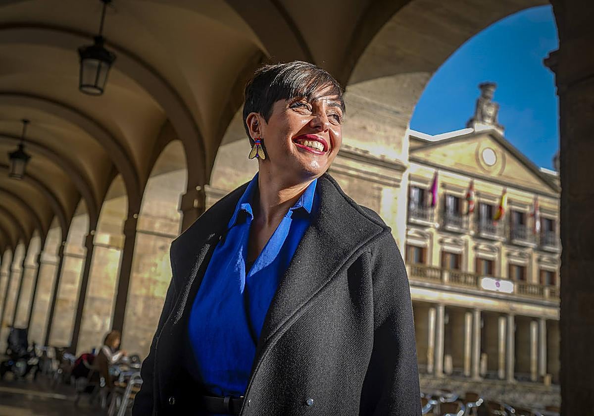 Rocío Vitero, ayer tras la aprobación del Presupuesto de 2024.
