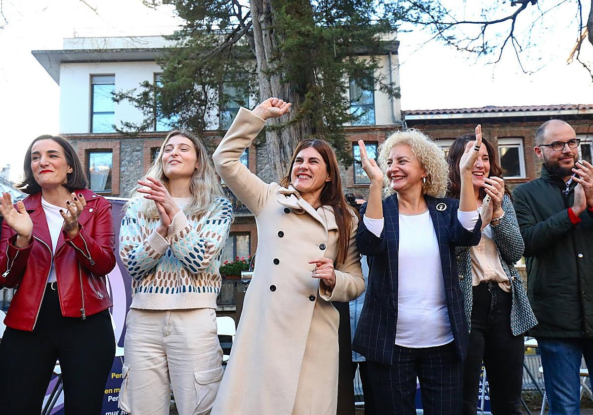 Gorrotxategi ha sido proclamada candidata de Podemos en un acto este viernes en Vitoria.