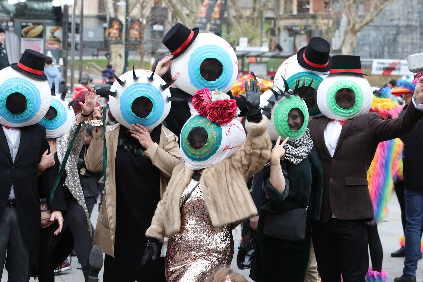 Desfile del Carnaval de Deusto, en imágenes