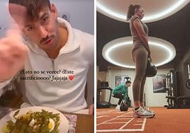 El cachondeo de Luitingo con su plato de vainas: «Estas comiditas... ¿no cuentan?»