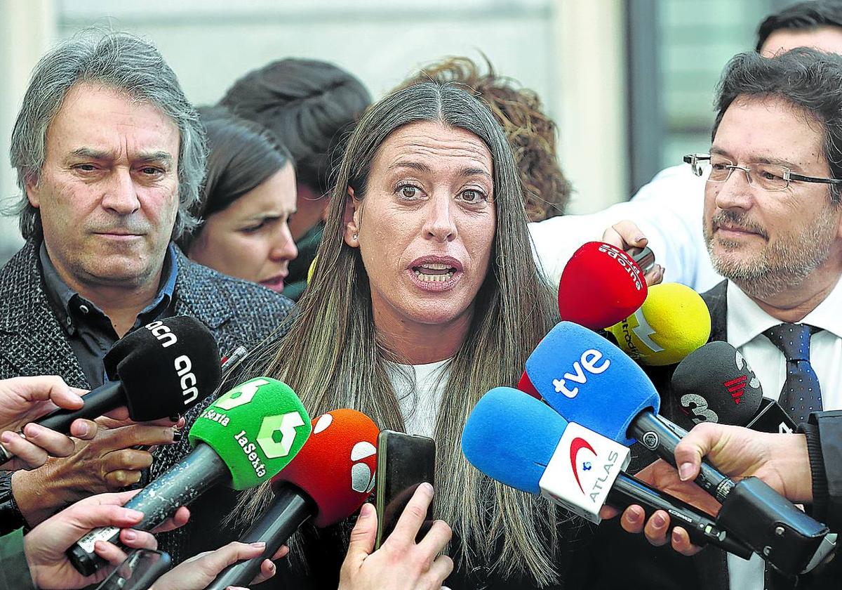 La portavoz de Junts en el Congreso de los Diputados, Míriam Nogueras.