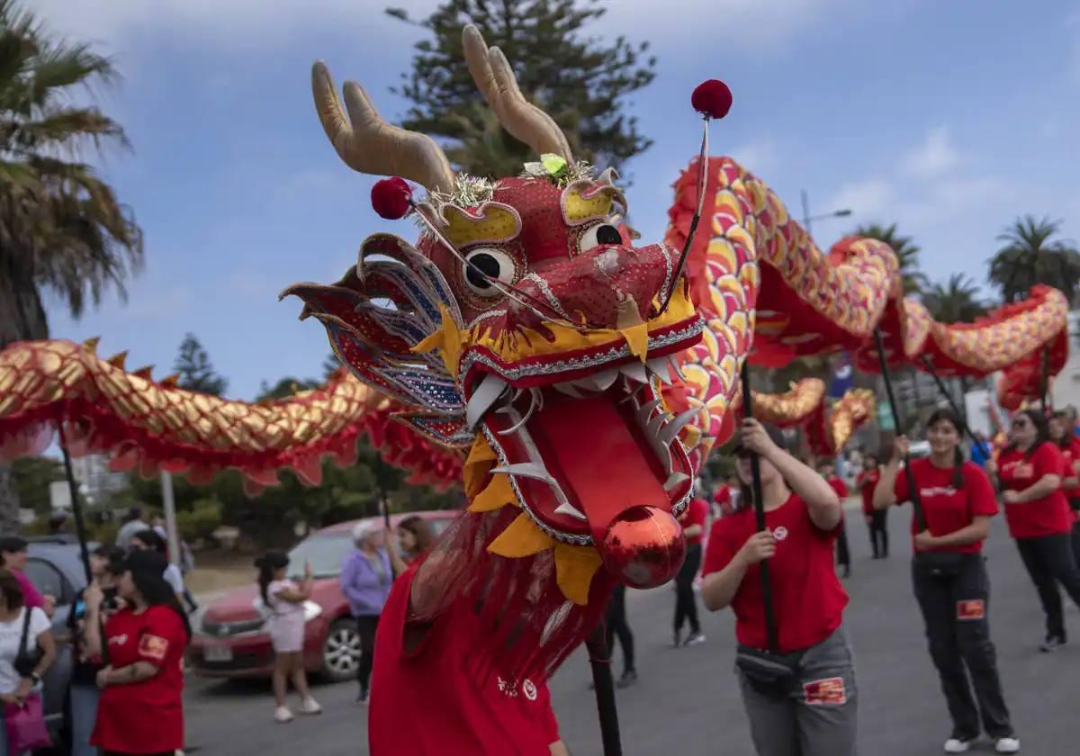 China celebra el año del dragón.