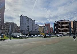 Actual situación de la plaza Pozokoetxe.