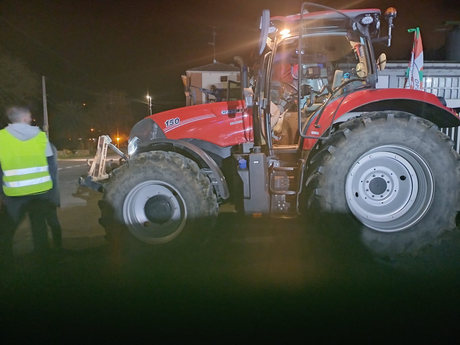 Bilbao recibe a la &#039;tractorada&#039;