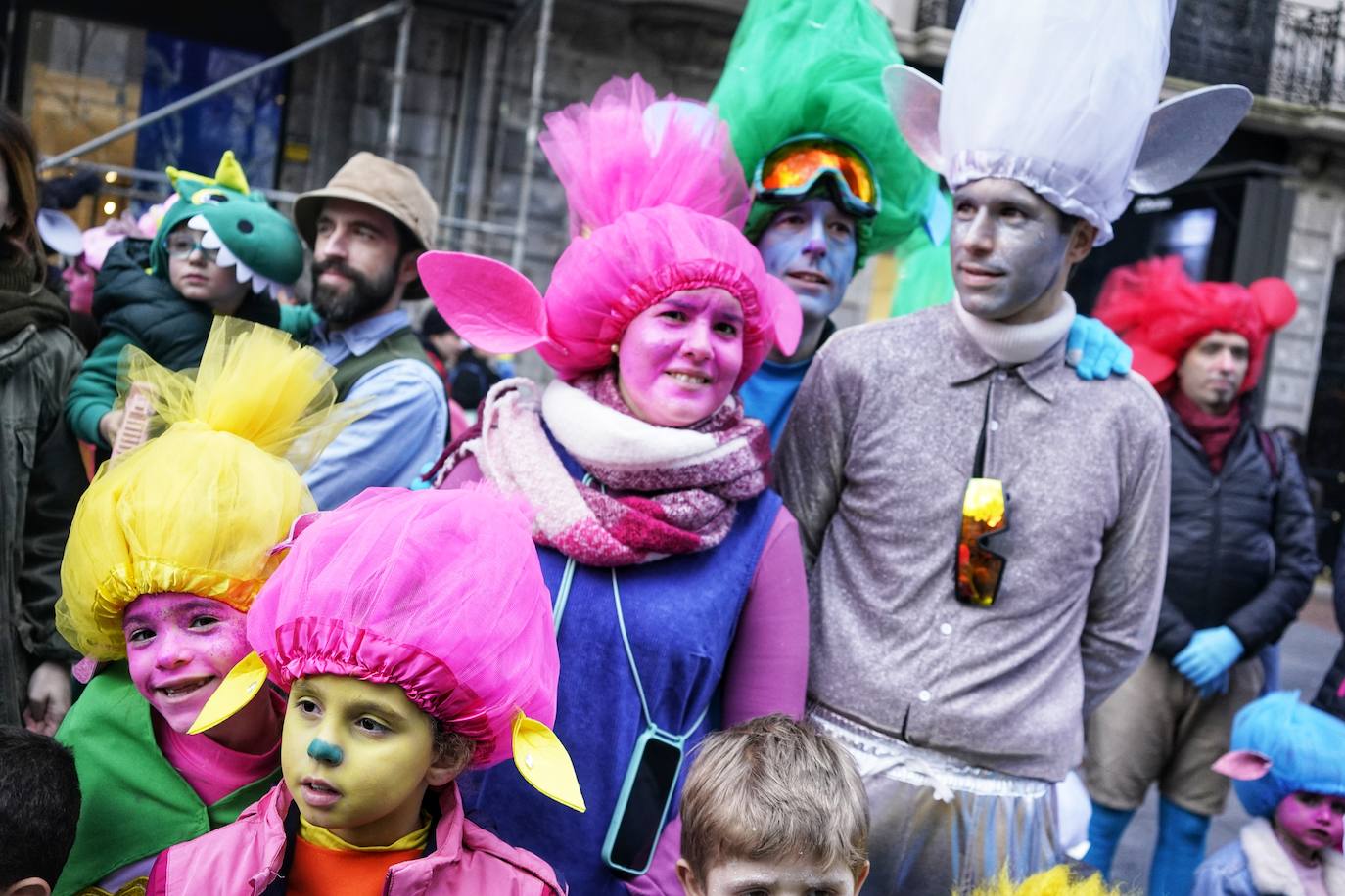 La irreverencia y diversión del Carnaval toman Bilbao