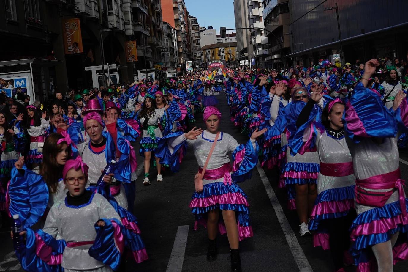 Las mejores fotos del desfile de Carnaval de Vitoria