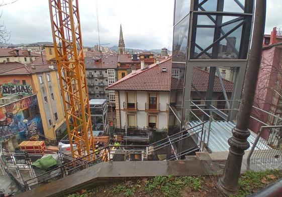 Bilbao completará con una nueva rampa la accesibilidad universal entre la calle Solokoetxe y los futuros ascensores