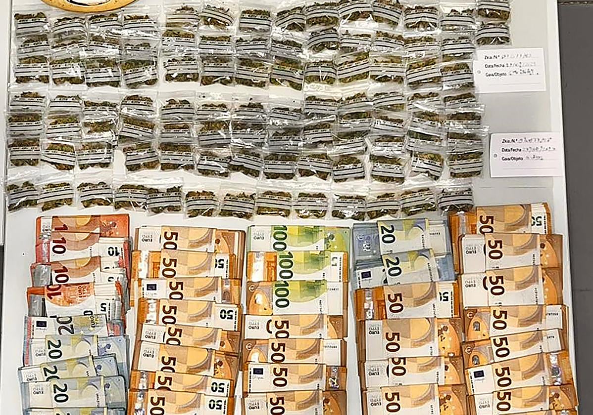 Detenido un hombre por tráfico de drogas en Bilbao