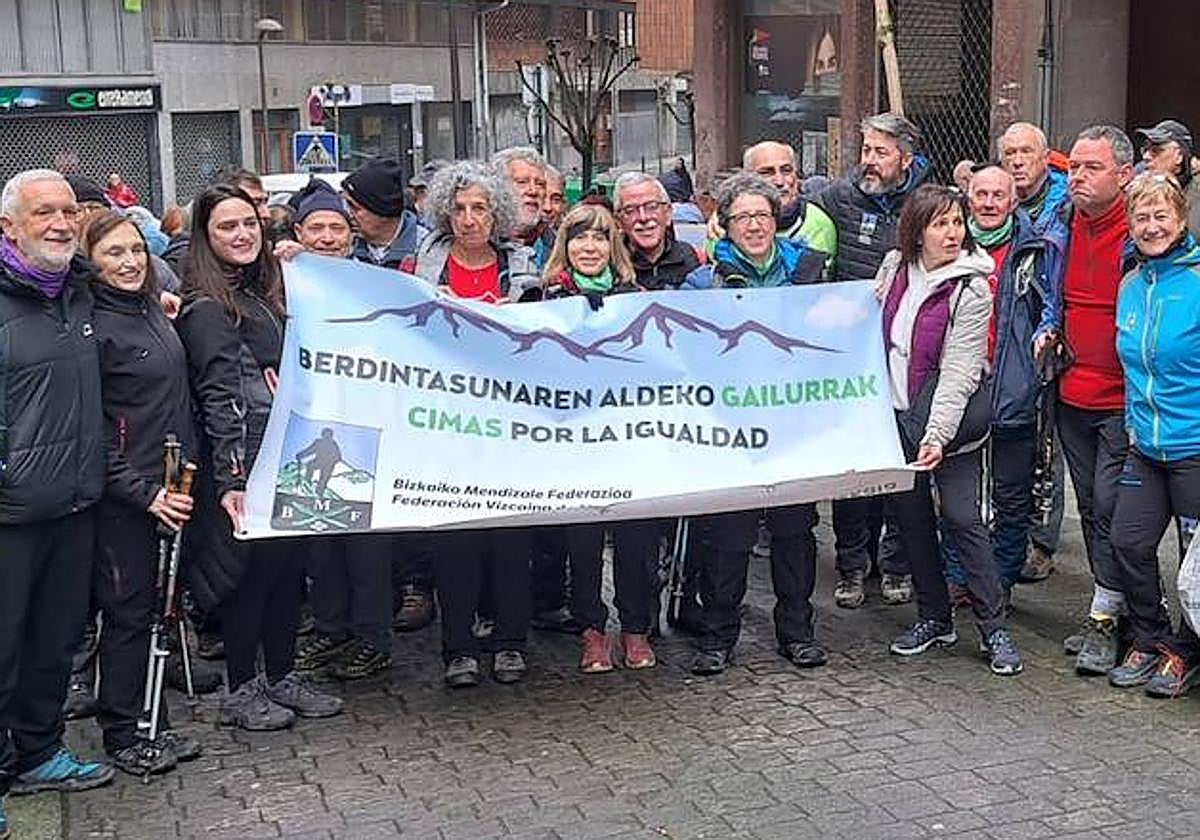 La cita de Mungia volverá a reunir a la comunidad montañera en favor de la igualdad en las montañas.