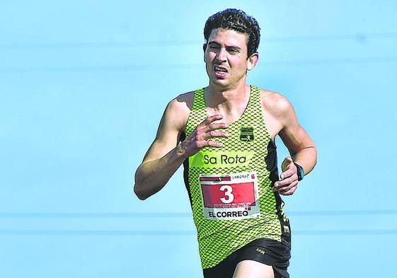 El atleta Daniel Planells, ganador del Cross para sordos.