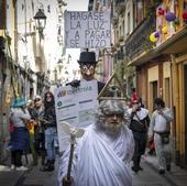 «La Ertzaintza le dio un pelotazo en el ojo y no sabemos si podrá ver»