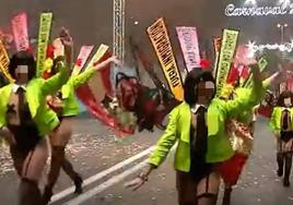 Polémica en el carnaval de Torrevieja por el desfile de niñas en lencería