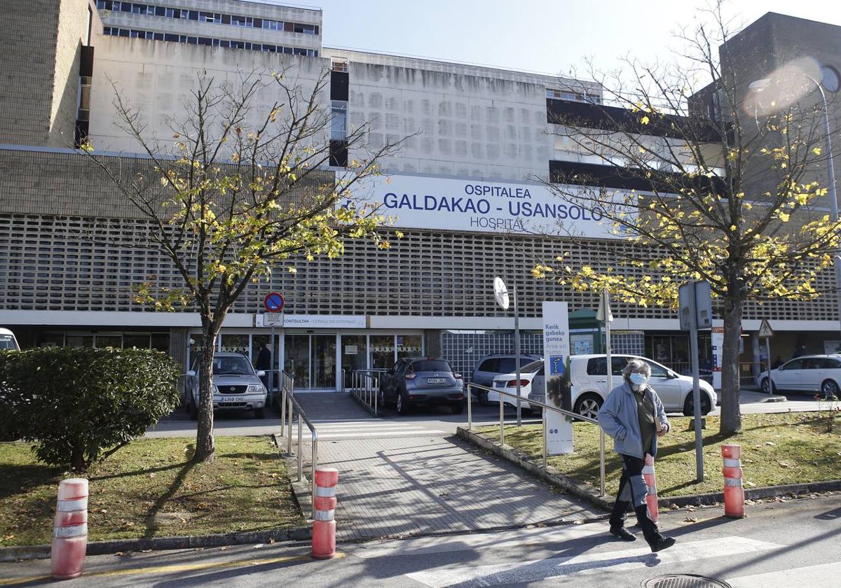 Exterior del hospital de Galdakao.