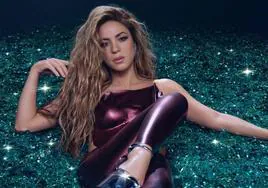 Shakira, en una de las imágenes promocionales de su nuevo disco.
