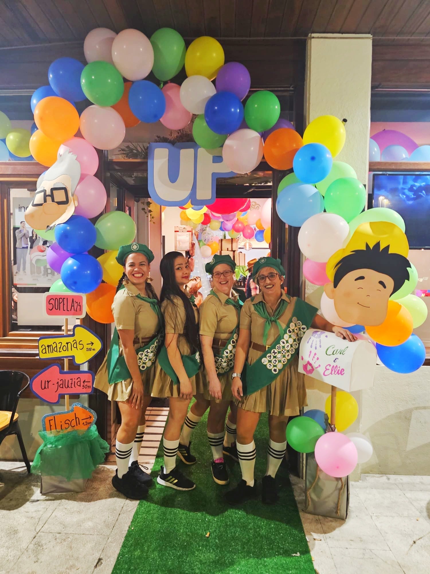 Así ha sido el primer concurso de carnaval de hostelería de Sopela y Larrabasterra