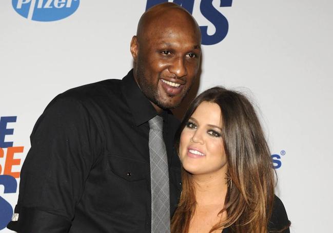 Odom traspasó la esfera deportiva al enamorarse de Khloe Kasdashian.