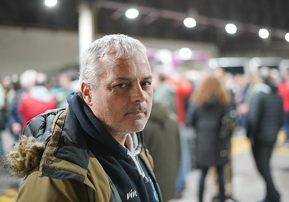 Asier López de Sabando, portavoz del comité de huelga de Tuvisa.