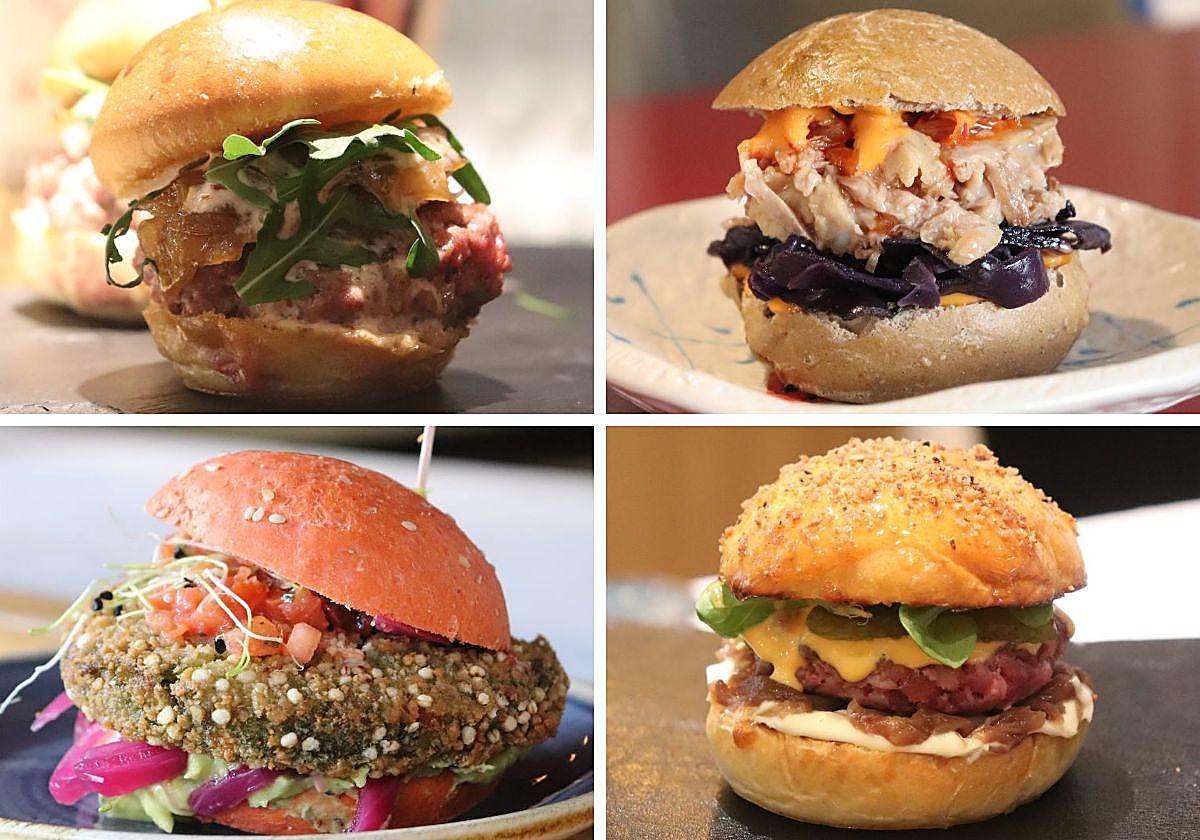 Estas son las 16 mini-burgers que competirán por coronarse como la mejor del Casco Viejo de Bilbao