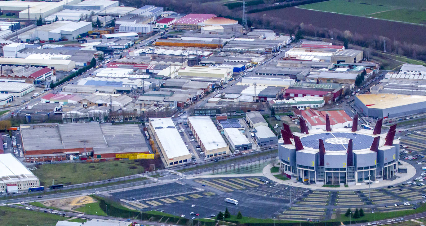 Imagen general del polígono de Gamarra.