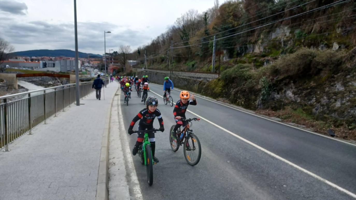 Una de las marchas organizadas por los ciclistas.
