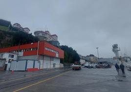 Imagen del edificio de Puertos y Asuntos Marítimos del Gobierno vasco en Bermeo.