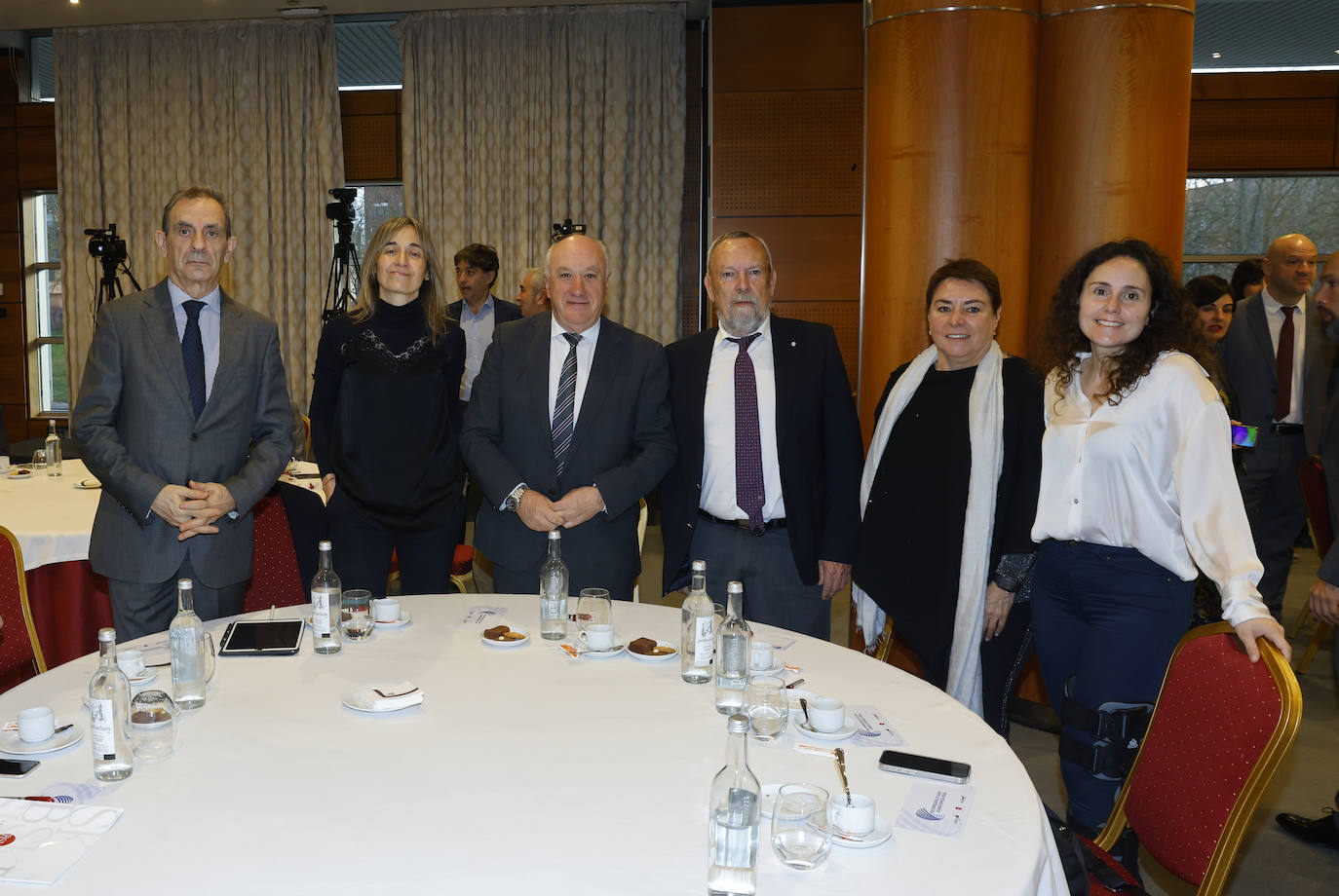 Jaime Fernández, Soraya Romo, Josu Sánchez, Pedro Salazar, Josefina de Marco y Nerea Trimiño.