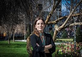 La investigadora Montserrat Pulido en Bilbao, horas antes de su conferencia en la Real Academia de Medicina del País Vasco.