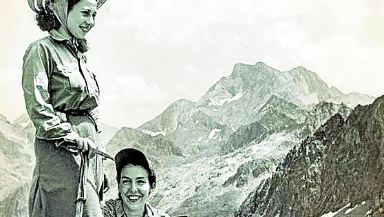 Pioneras del montañismo vasco