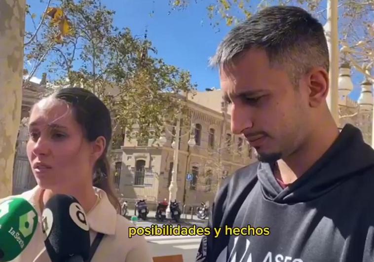 La agonía de la pareja atrapada dos horas en el balcón: «Los bomberos arriesgaron sus vidas para salvarnos»