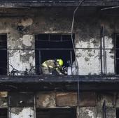 ¿Un toldo, responsable del agresivo fuego del edificio de Valencia?