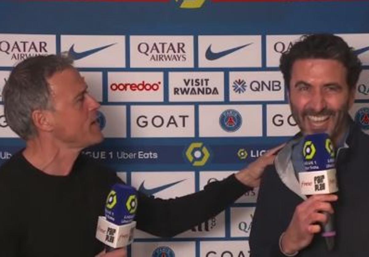 Nuevo rifirrafe de Luis Enrique con un periodista al que le hace meditar: «Imagínate un sol, respira»