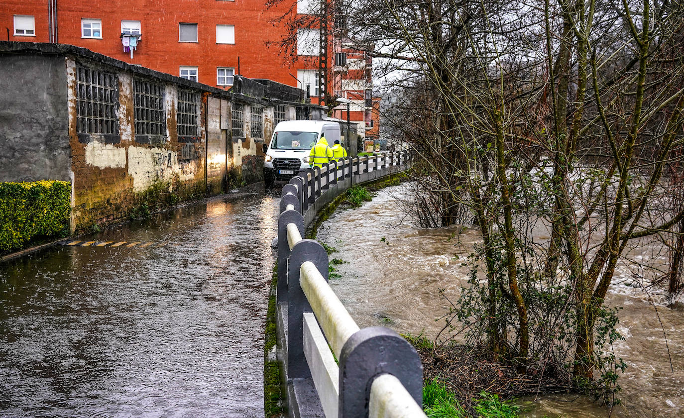 Inundaciones en Zalla, Balmaseda y Sodupe