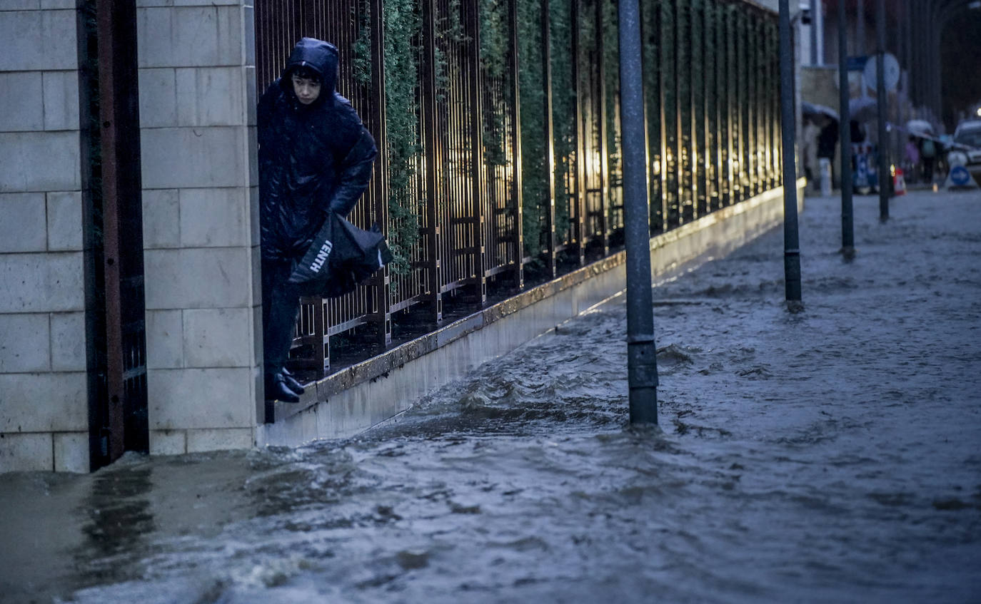 Las imágenes de las inundaciones en Vitoria y Álava