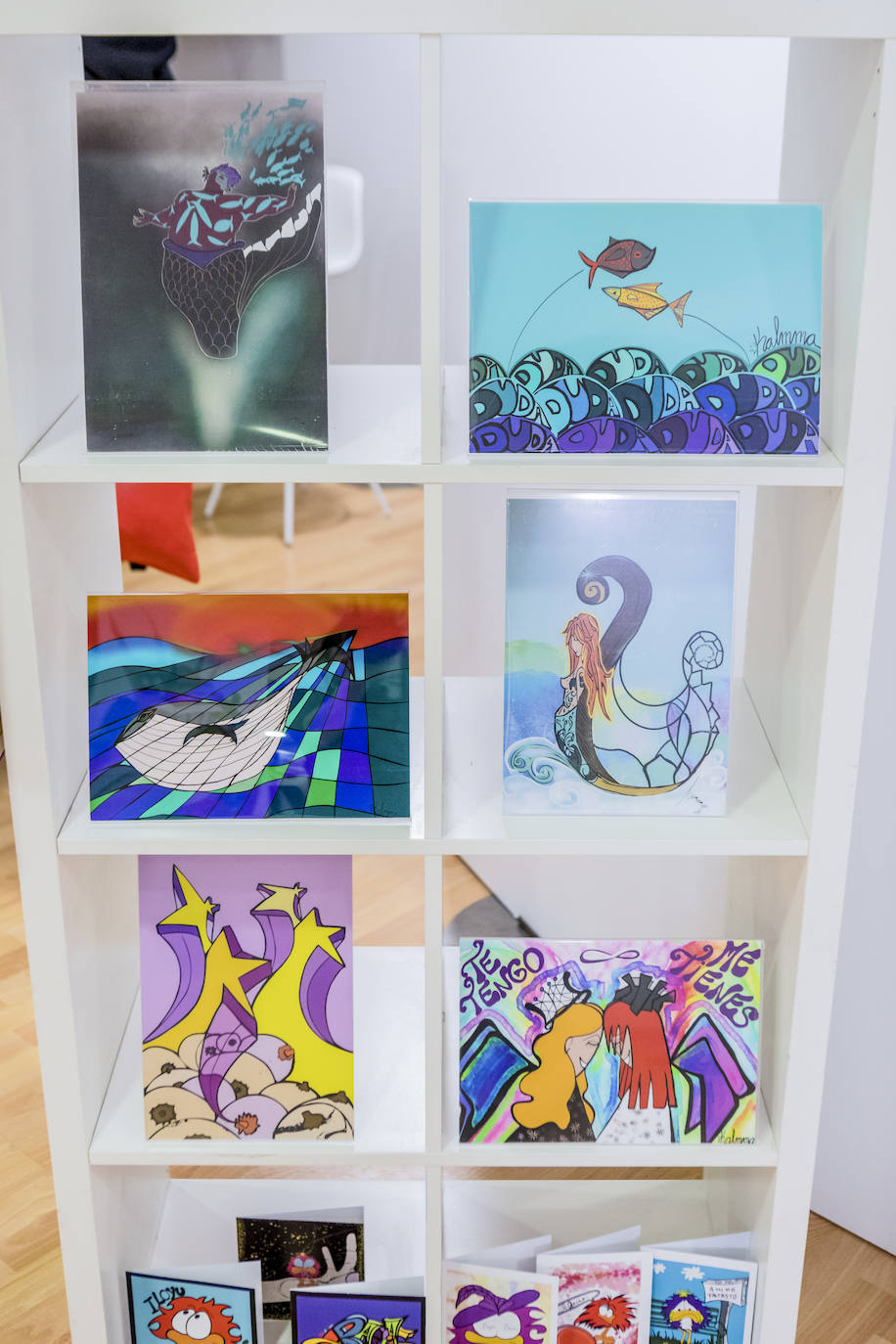 Algunas de las creaciones de 'Kalmma'.