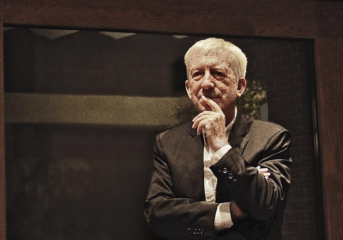 Luis Fernández-Galiano durante una de sus conferencias.