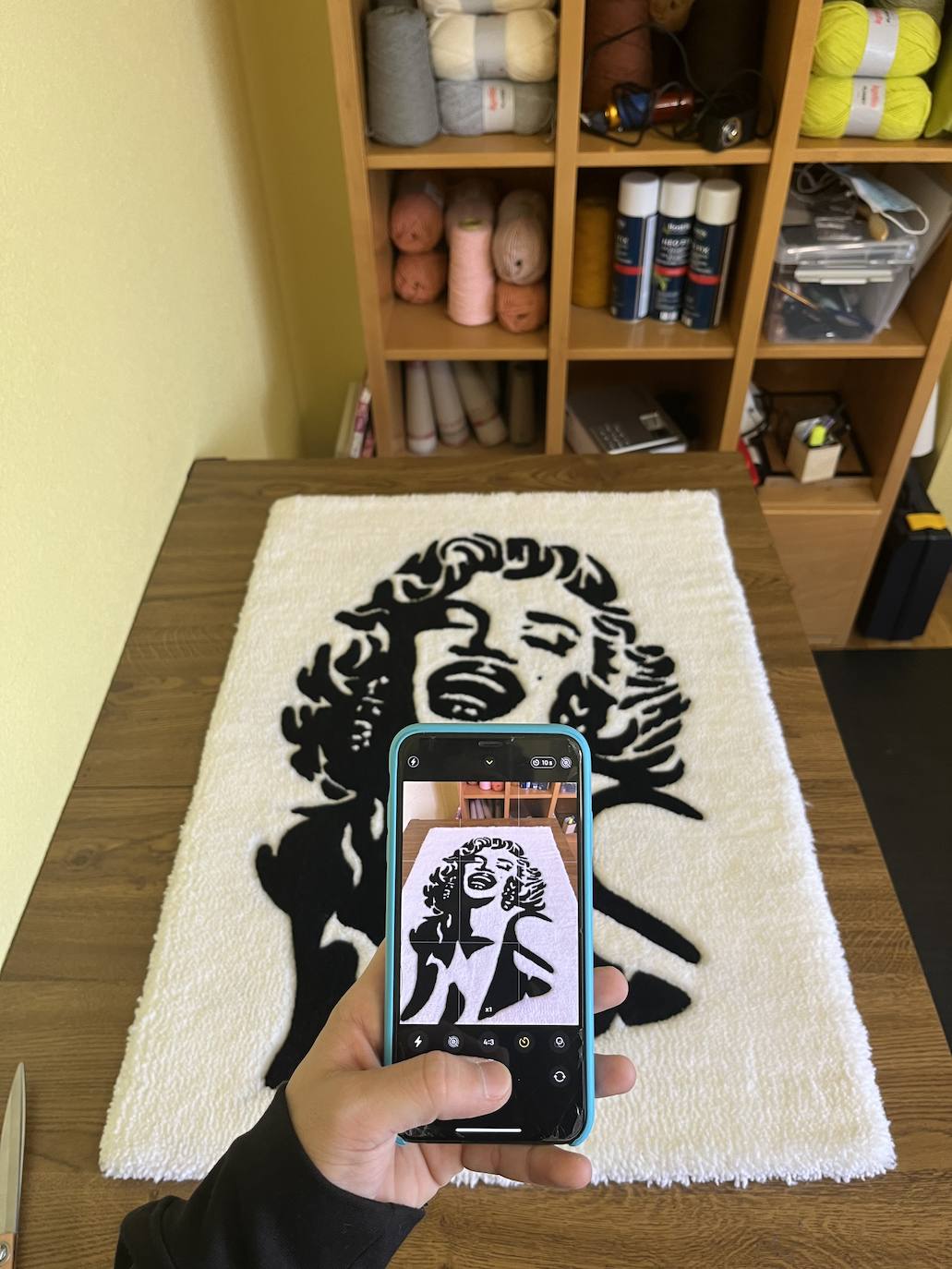 Las alfombras únicas del Deportivo Alavés o Marilyn &#039;made in&#039; Vitoria