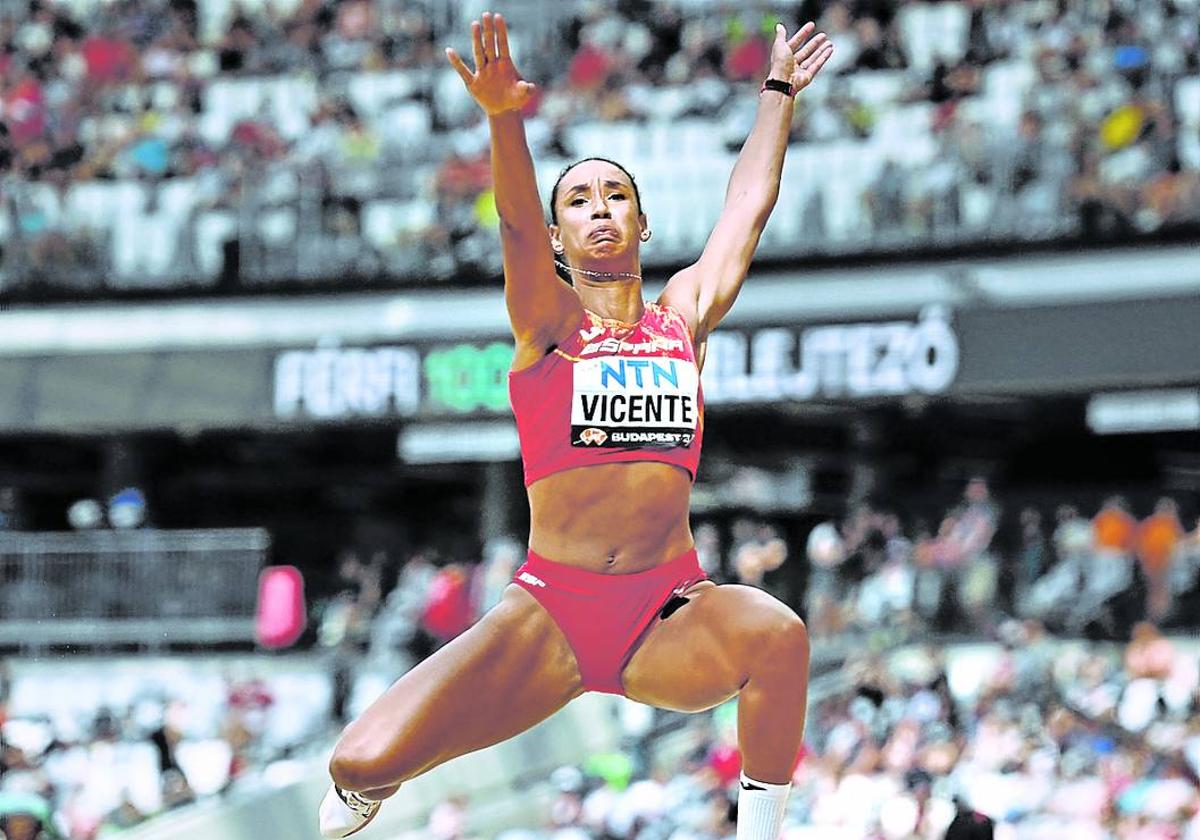 María Vicente afronta hoy la final de pentatlón del Mundial de Glasgow.