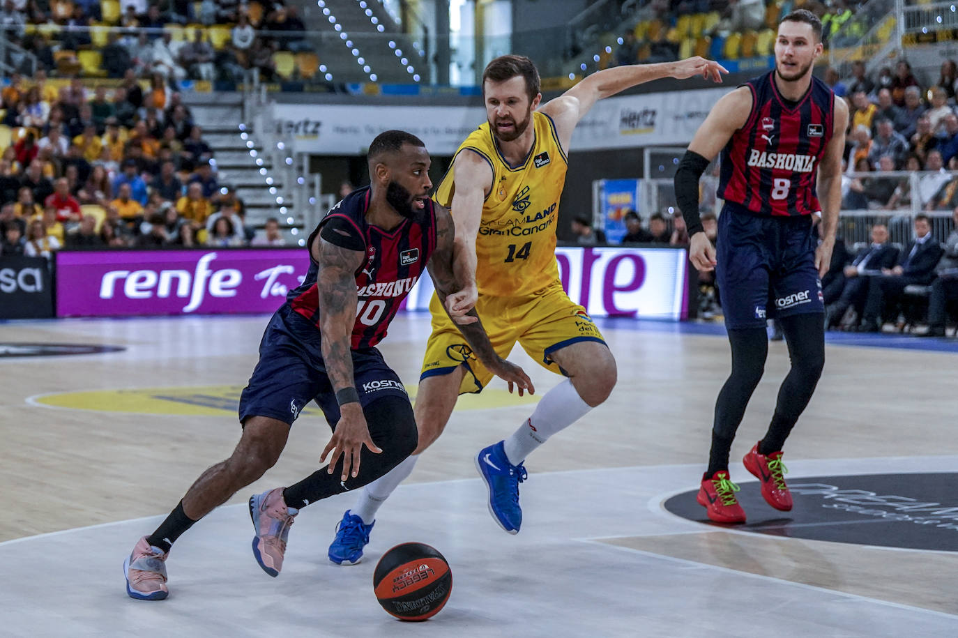 Las mejores imágenes del Gran Canaria - Baskonia