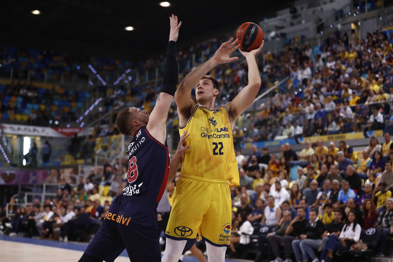 Las mejores imágenes del Gran Canaria - Baskonia