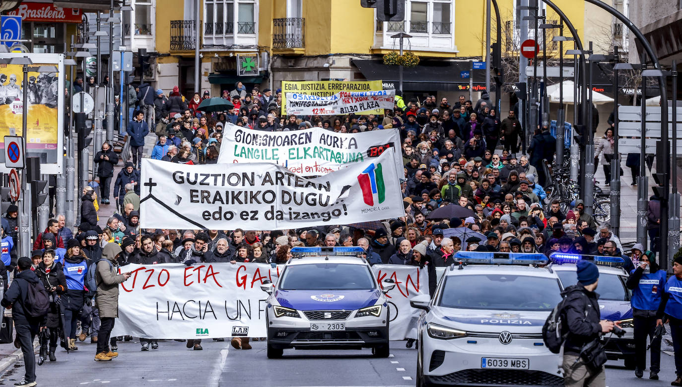 Disturbios en la manifestación del 3 de Marzo en Vitoria