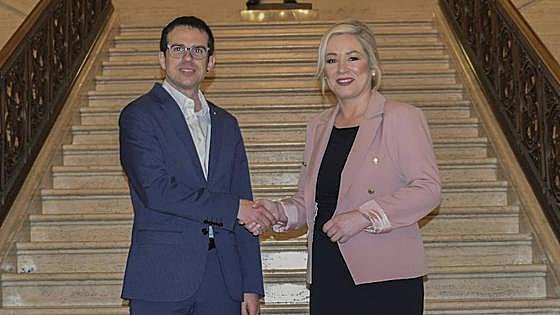 Otxandiano se mira en el espejo del Sinn Féin para impulsar «un cambio que ya está en marcha»