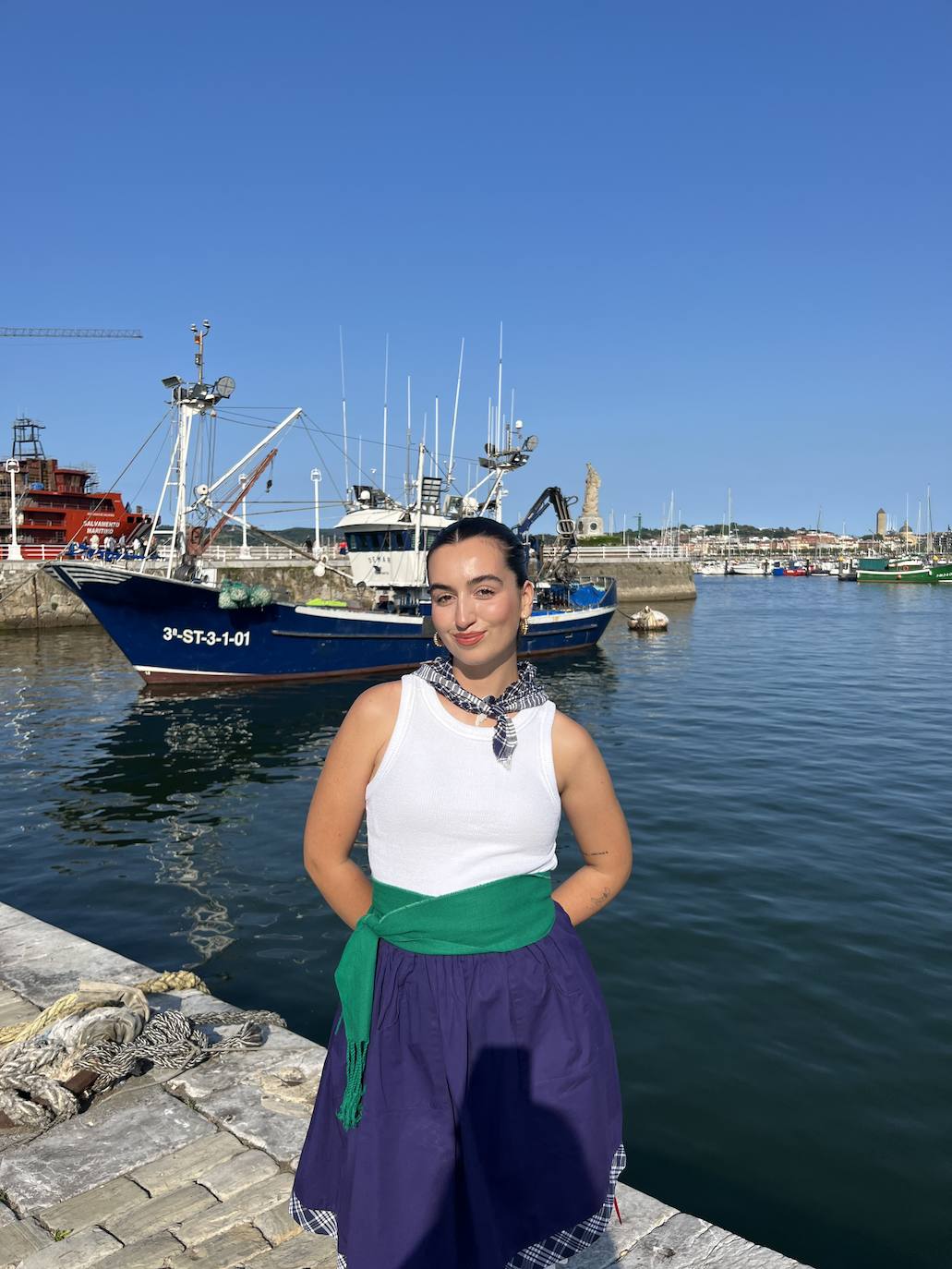 Ariane Hoyos, la joven de Santurtzi con más de 800.000 seguidores por su desparpajo