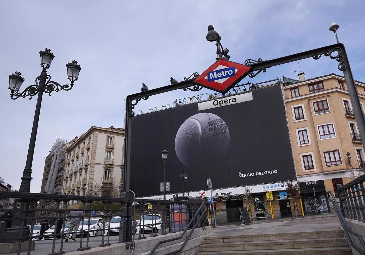 El cartel del Mutua Madrid Open se viste de luto por su diseñador, asesinado de un puñetazo en Burgos