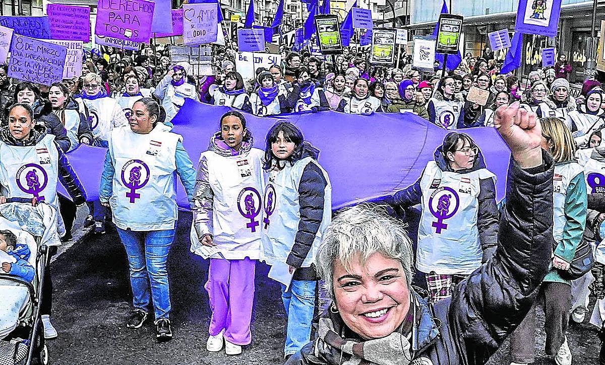 «La desigualdad, las manadas... Hay muchos motivos para estar aquí»