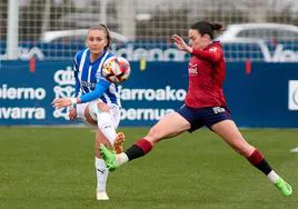 Albiazules y rojillas disputaron un intenso duelo en Tajonar.