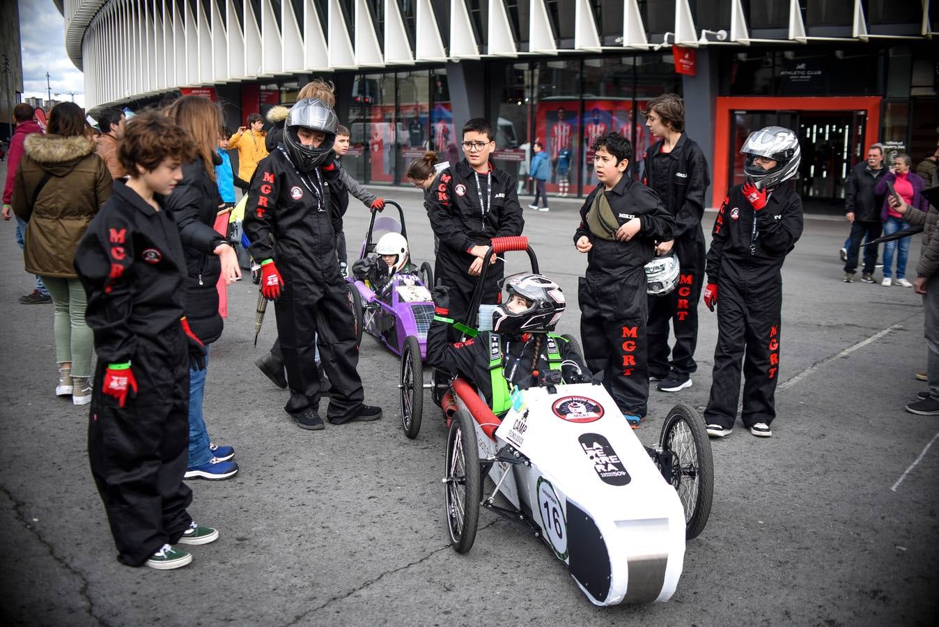 Campeonato de vehículos eléctricos en San Mamés