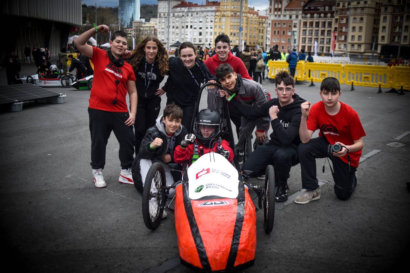 Campeonato de vehículos eléctricos en San Mamés